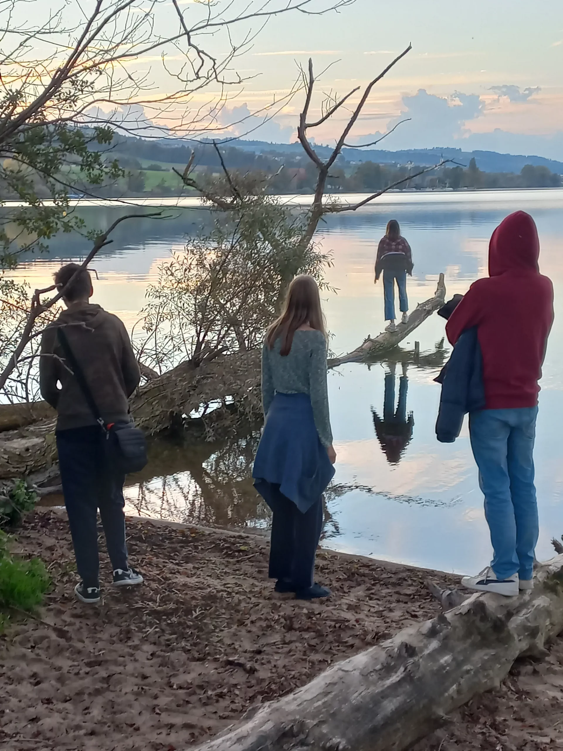 Jugendliche am Sempachersee