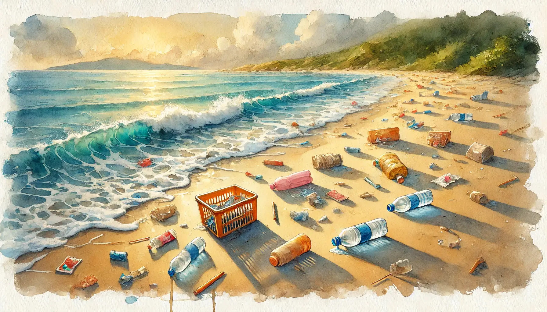 Müll am Strand