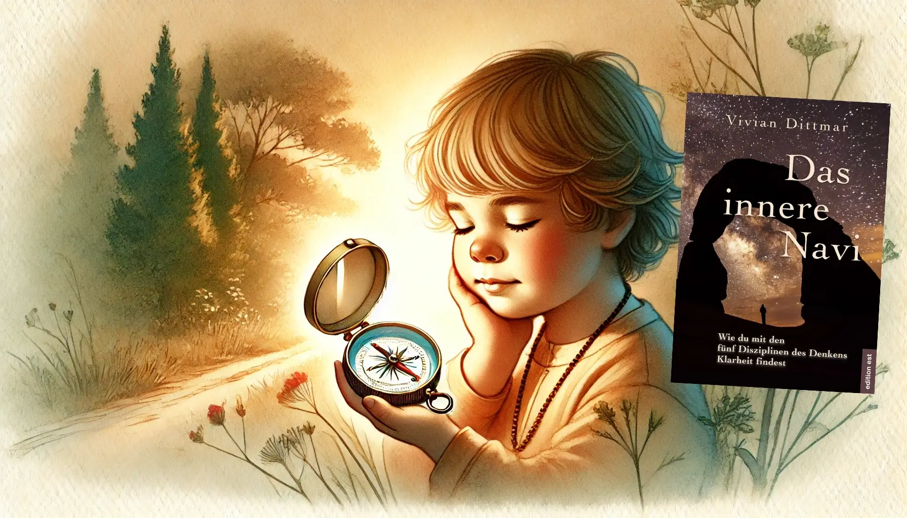Navi im Bauch, Cover des Buches "das innere Navi" von Vivian Dittmar